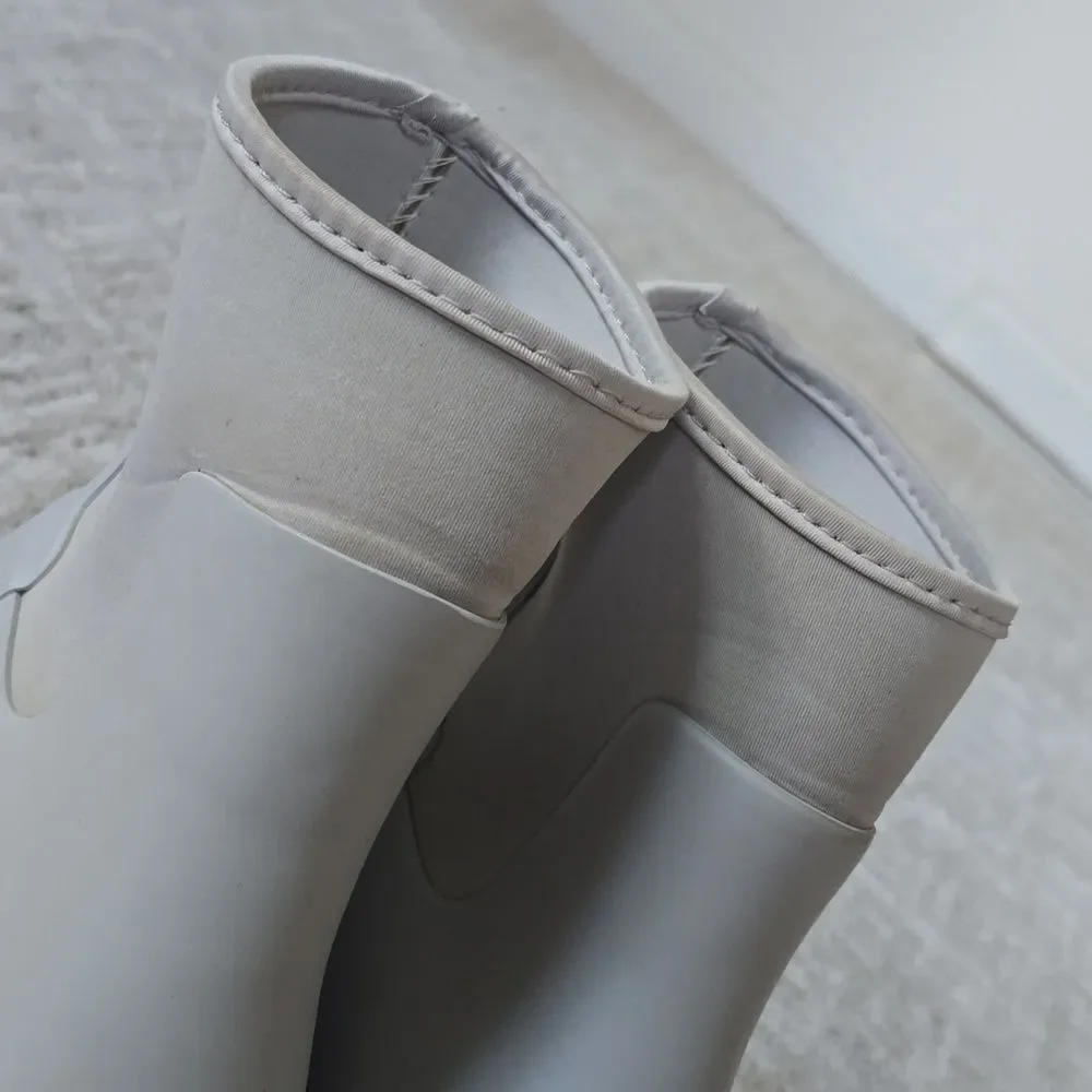 Hunter | Gray Ankle Rain Boots
